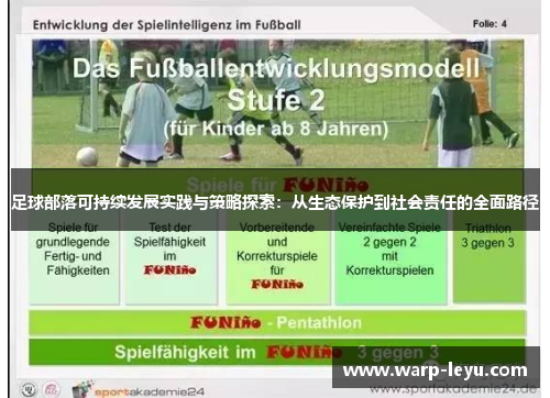 足球部落可持续发展实践与策略探索：从生态保护到社会责任的全面路径